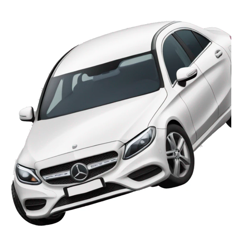 Mercedes-Benz c180 2020 white sticker