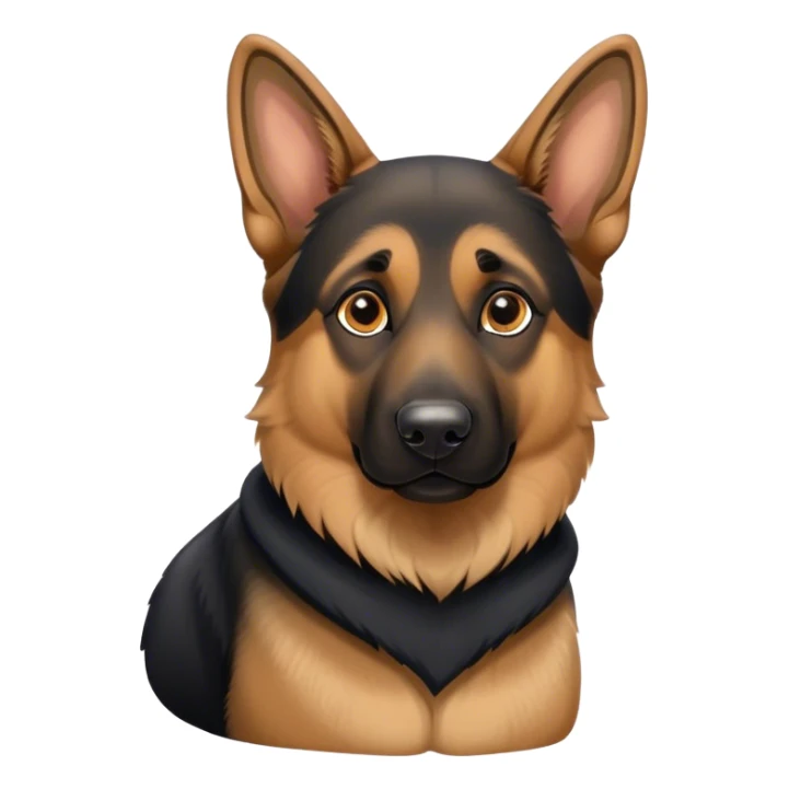 German shepherd  sticker