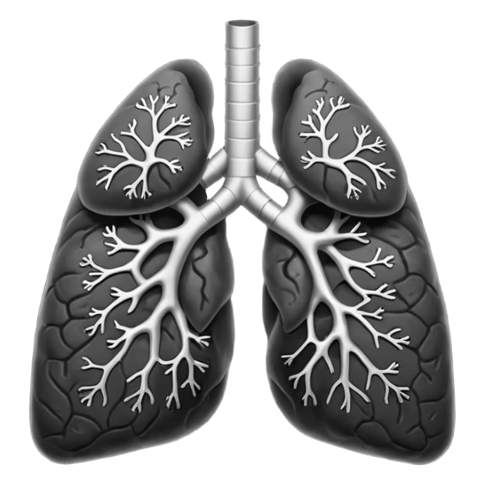 Can you please create black lung emoji sticker