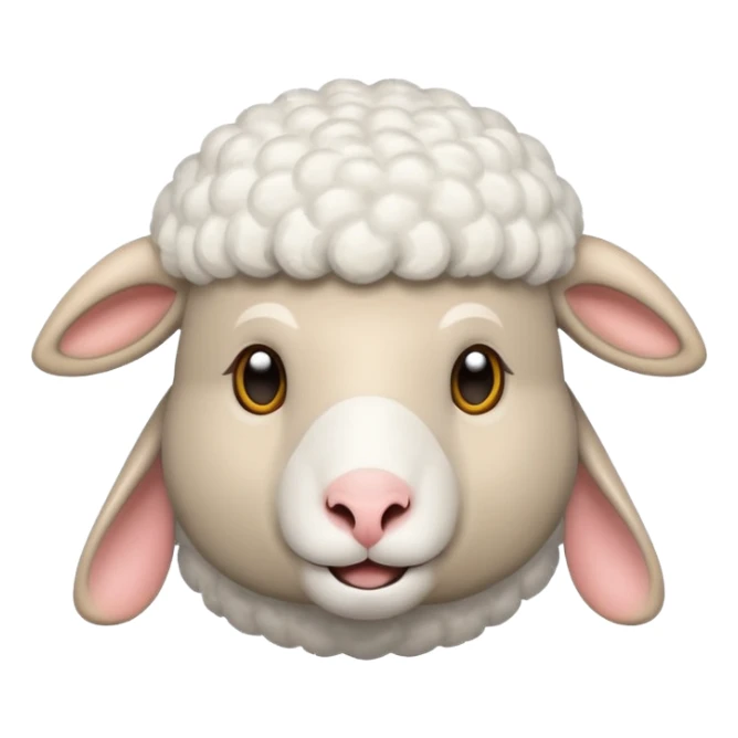 sheep emoji sticker