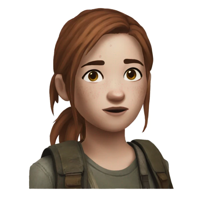 Ellie the last of us sticker