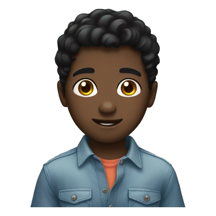 black haired boy holding shirt looking in love  sticker