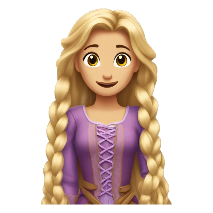 rapunzel sticker
