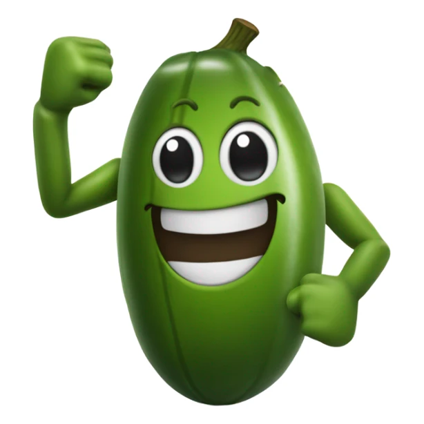 Pickle growing a football sticker