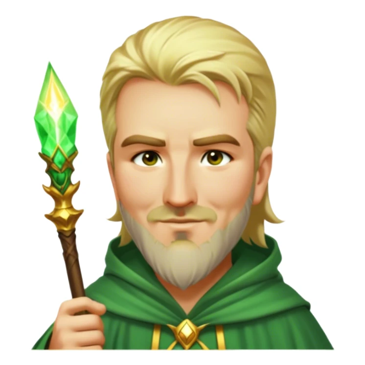 Verdant Wizard sticker