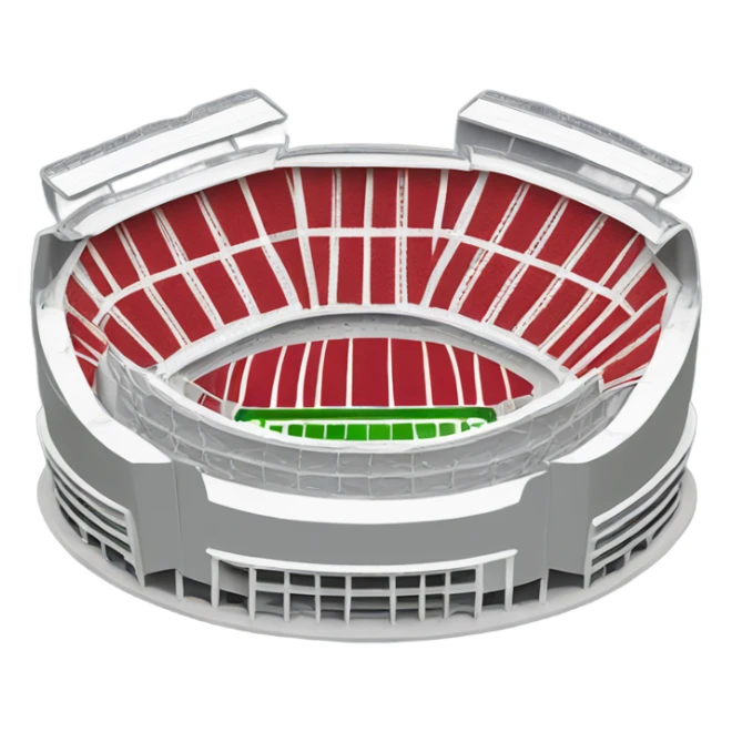 ohio state football stadium  sticker