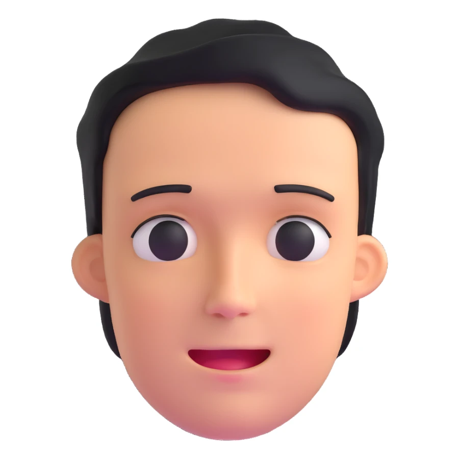 face showing both pain and satisfaction sticker