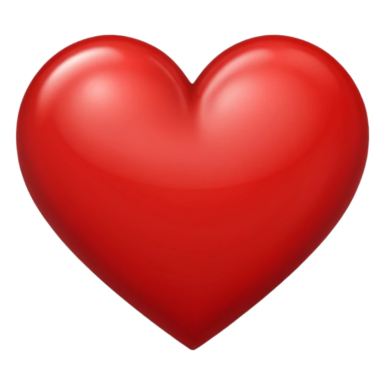 Une cœur qui forme un demi cœur sticker