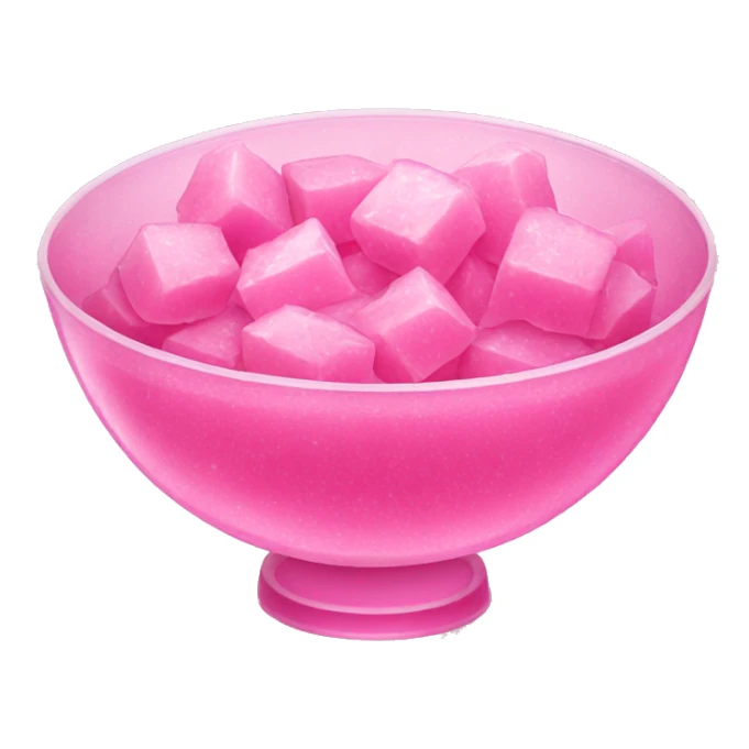 pink ice dish sticker