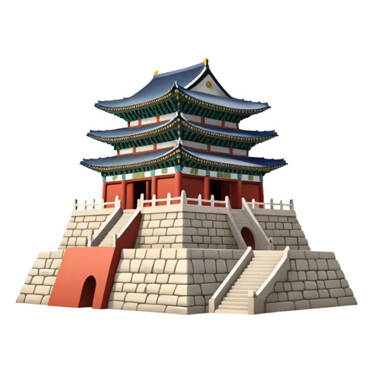 South Korea 
Gyeongbokgung Palace castle sticker
