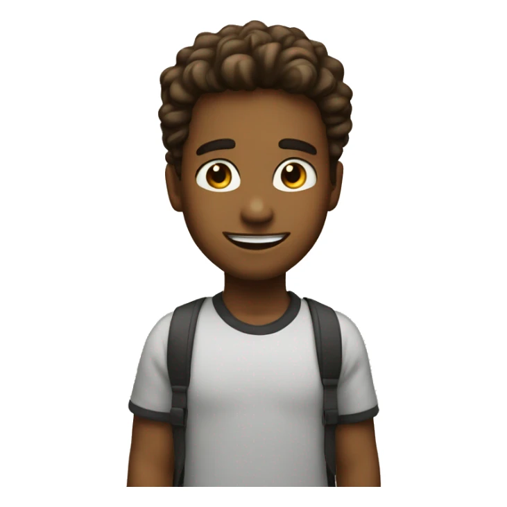 20 years boys face smile emoji  sticker