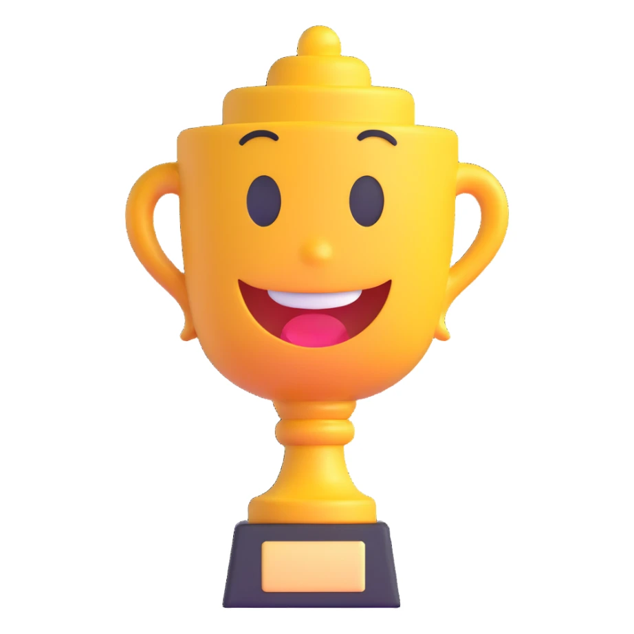 Award emoji sticker