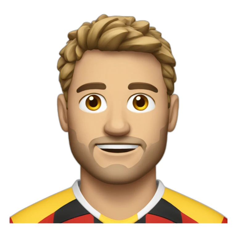 joueur de rugby belge sticker