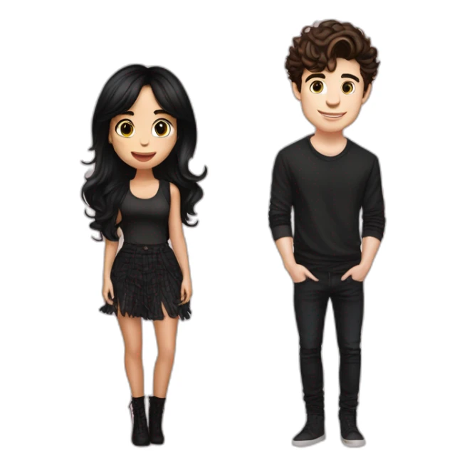 Shawn Mendes et Camilla cabello sticker