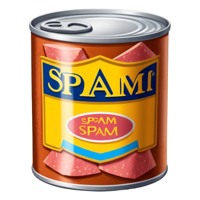 picasso abstract art SPAM MEAT painting sticker