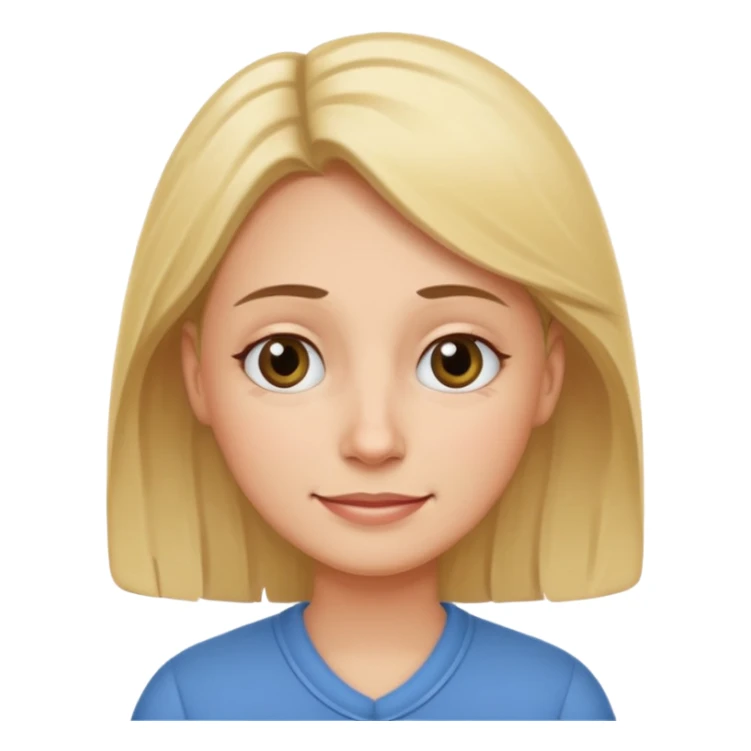 Depict a kindergarten teacher who looks exhausted while helping others, symbolizing neglecting their own needs. 
Make it recognizable at small sizes, positive but realistic. Transparent background, no text. sticker