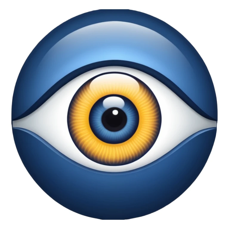 Slight appears as a wide slit-shaped eyeball, with a hypnotic pattern inside of it of white and black colors, going in an inwards direction. It constantly emits a dark blue light which makes it very easy to spot in rooms before it. sticker