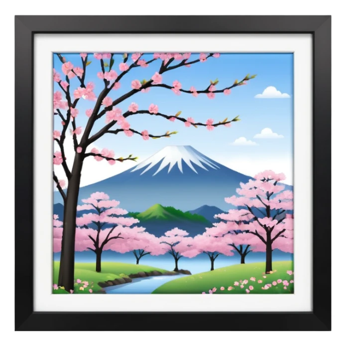 japan  trees nature pink the corner of the screen sticker