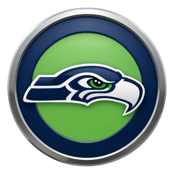 NFL Seahawks logo emoji sticker