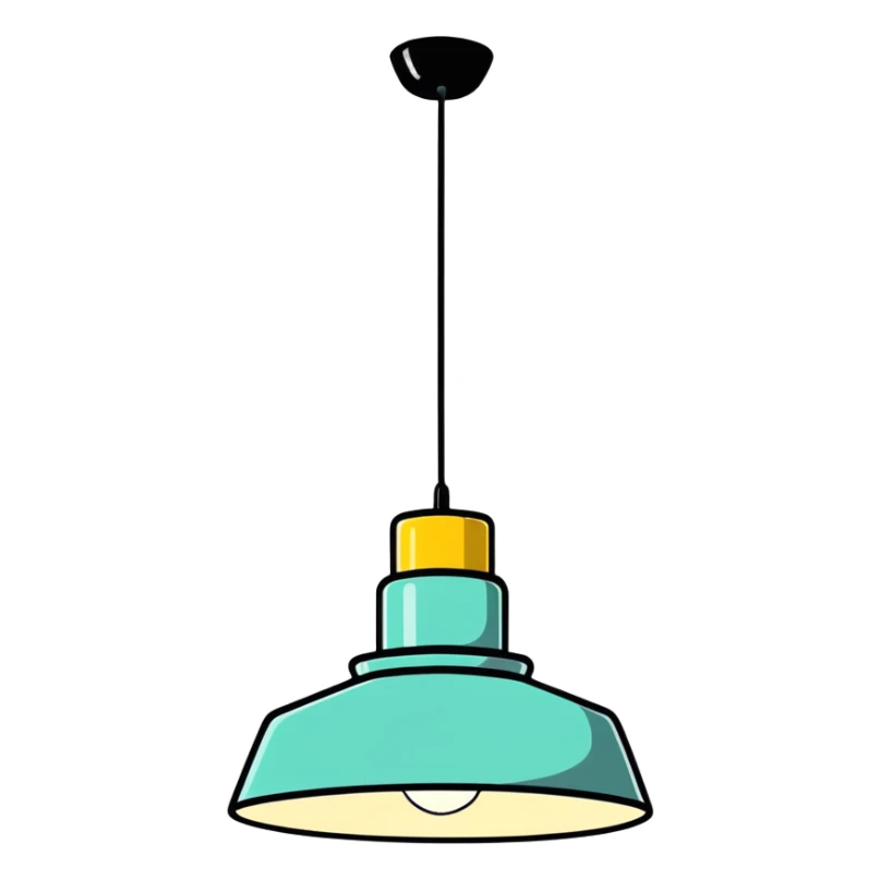 Poul Henningsen pendant lamp sticker