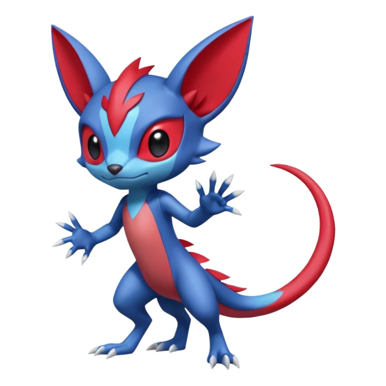 Scizor-Stitch-Sneasel-fusion (full body) sticker