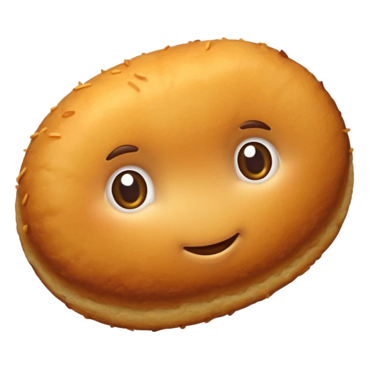 potato croquette no face sticker