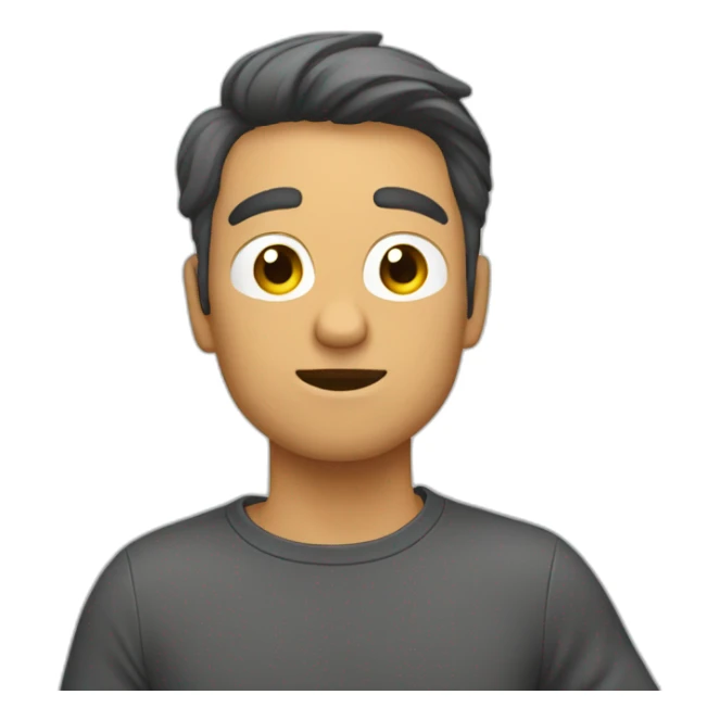 homme qui fait un dab avec les bras sticker