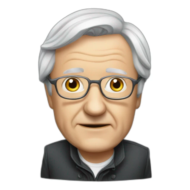 jean marie lepen chauve sticker