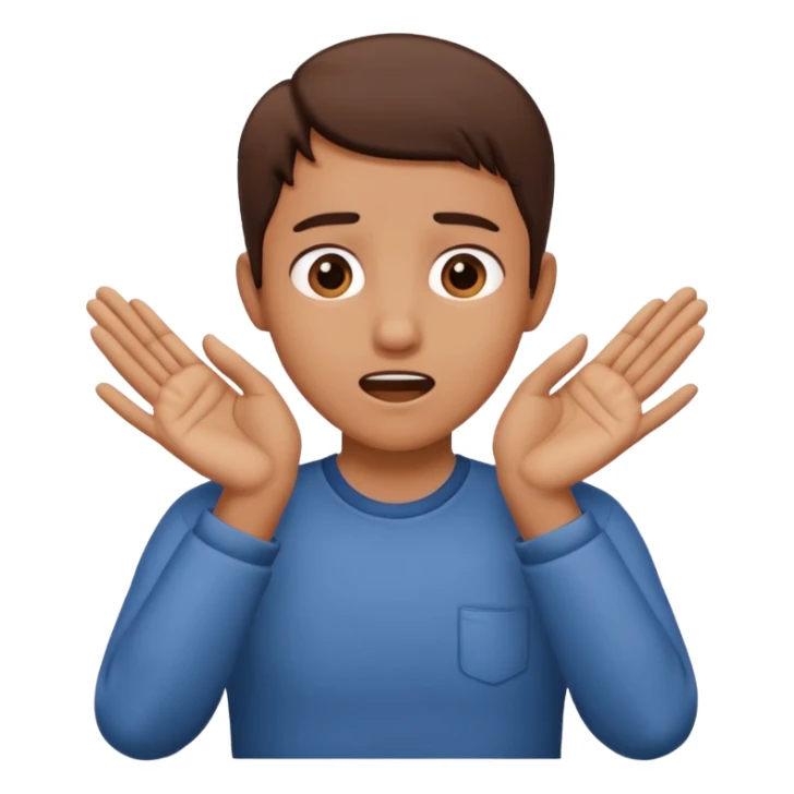 two hands gesturing a choking motion with no person included  sticker