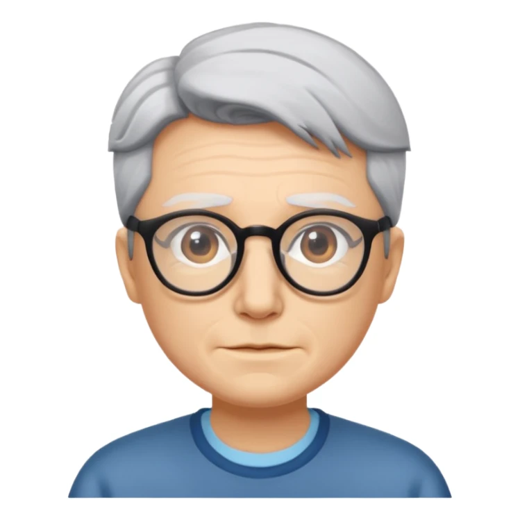 Gojo with glasses and no wrinkles sticker