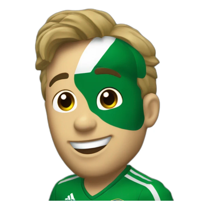 Palmerín mascota del Real Betis Balompie sticker