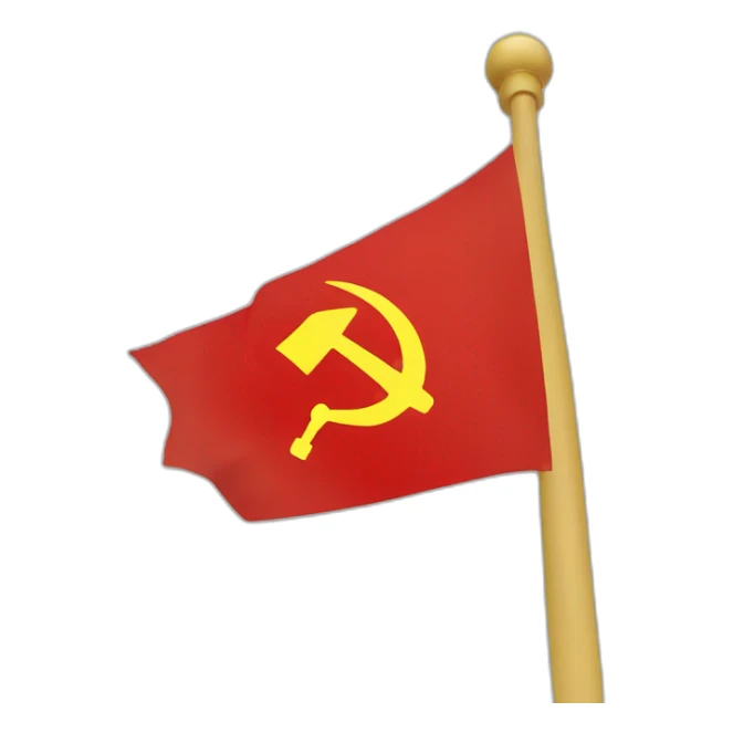 Flag of Soviet Union, accurate style sticker