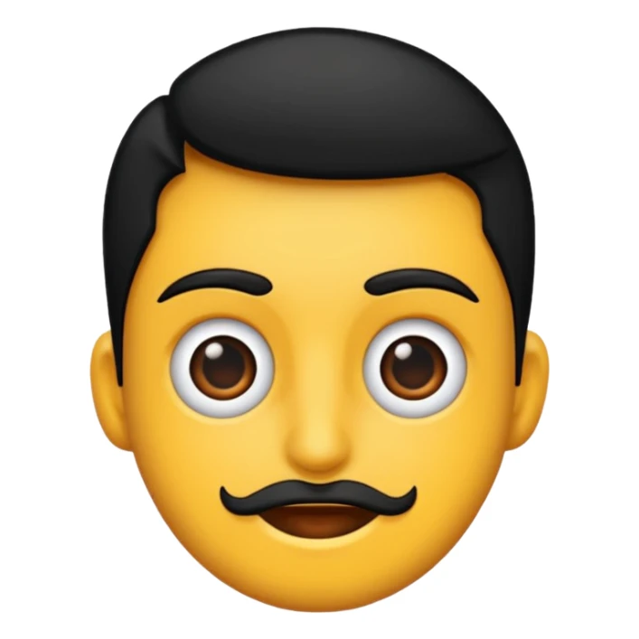 Saçı siyah uzun olan bir erkek çiz sticker