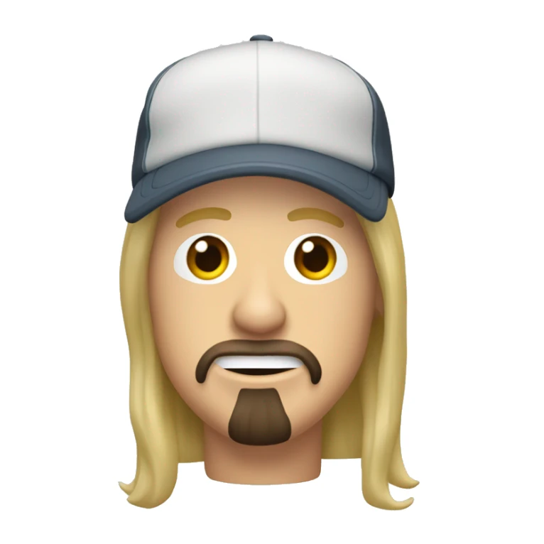 dave grohl long blond hair and basecap sticker