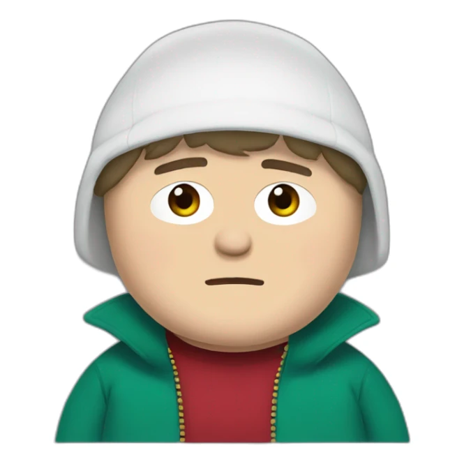Eric cartman from South Park sticker