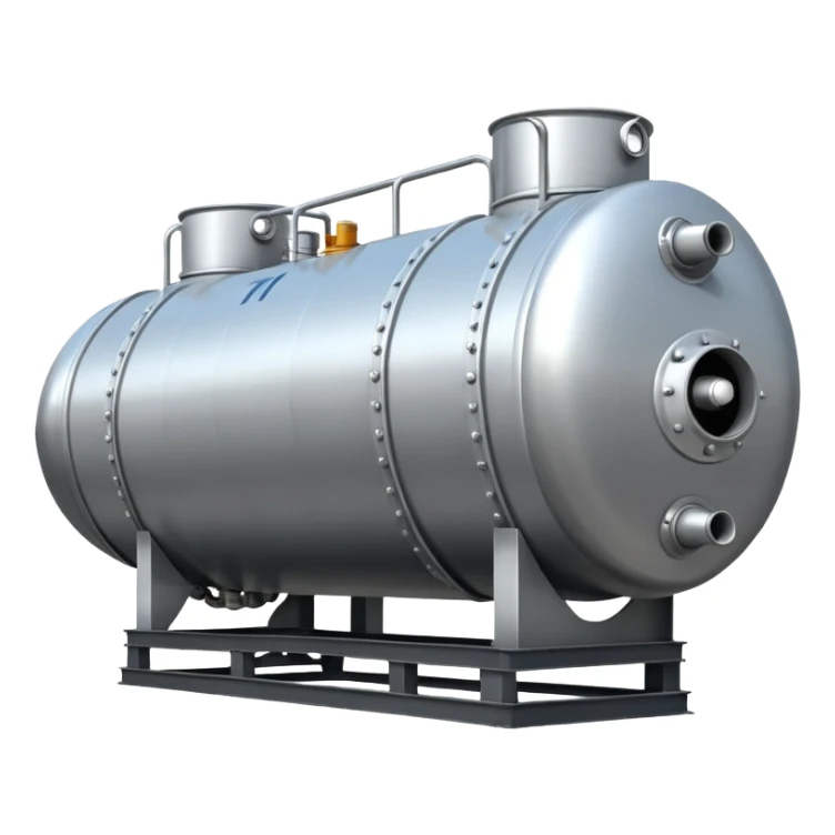 side view of a natural gas tanker sticker