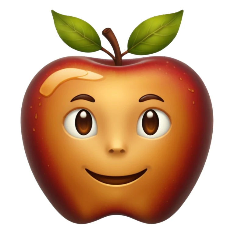 roasted apple sticker