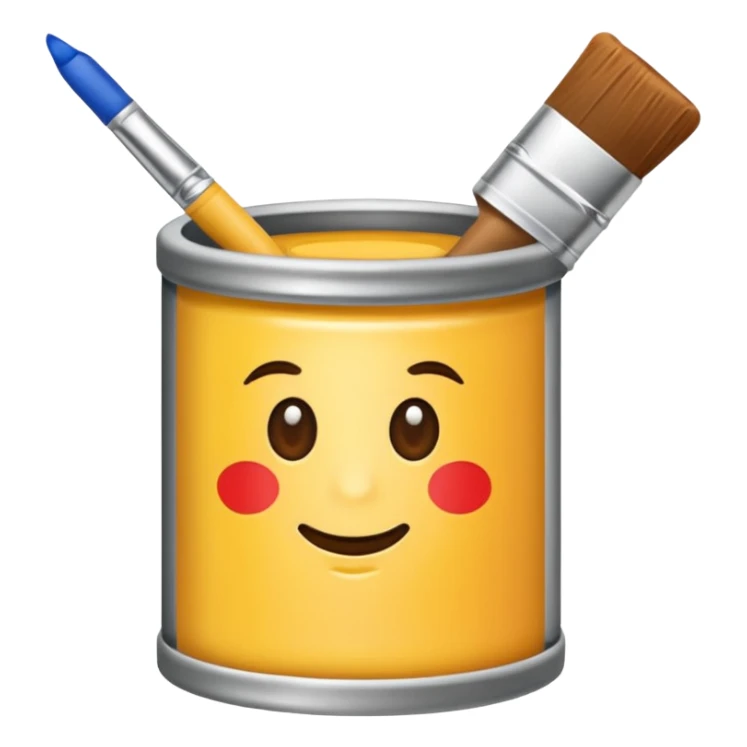 artist paint tube  sticker