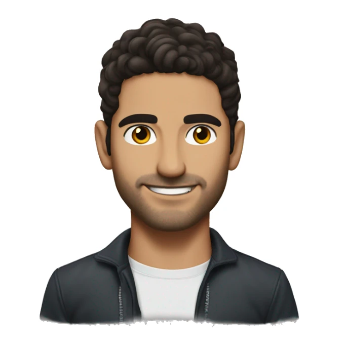 Manu Rios Fernandez Spanish Actor from Elite sticker