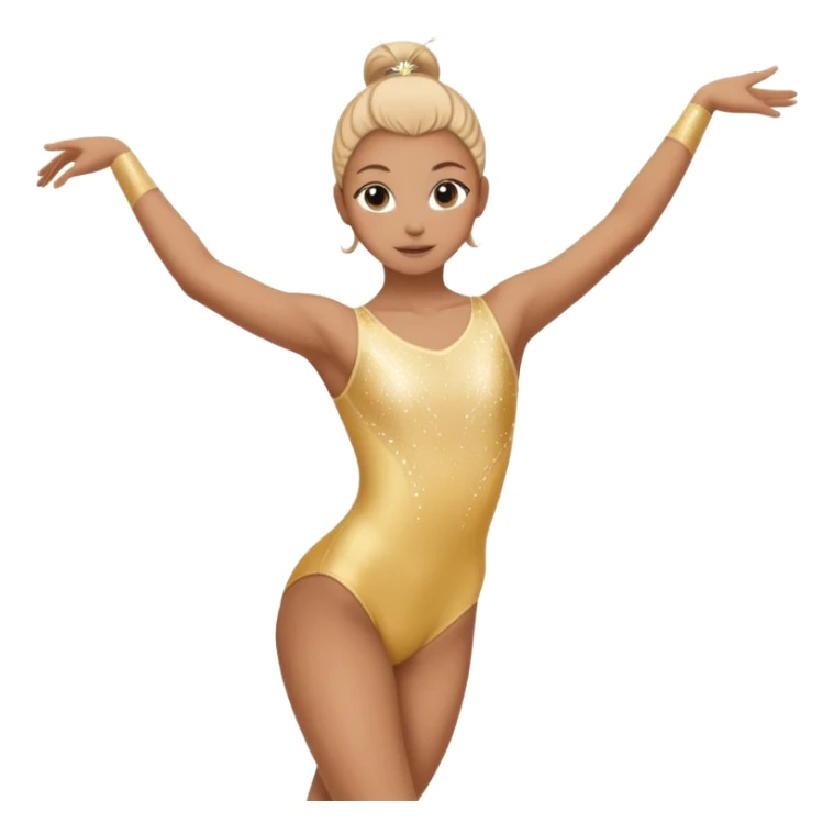 justaucorps gymnastique rythmique sticker