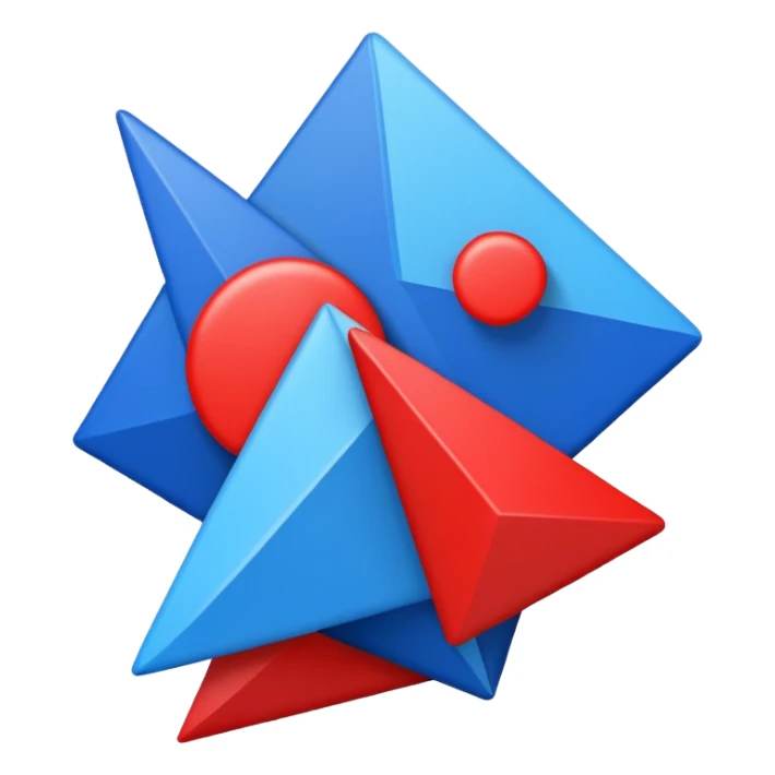 superbowl blue (#00A3E0) and red (#F9423A) sticker