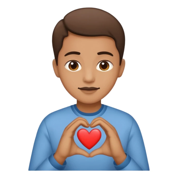 FLOORK DANDO UN CORAZÓN Y DICIENDO DURMETE O TE CONQUISTO sticker