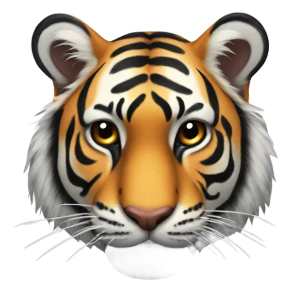 Tiger zebra  sticker