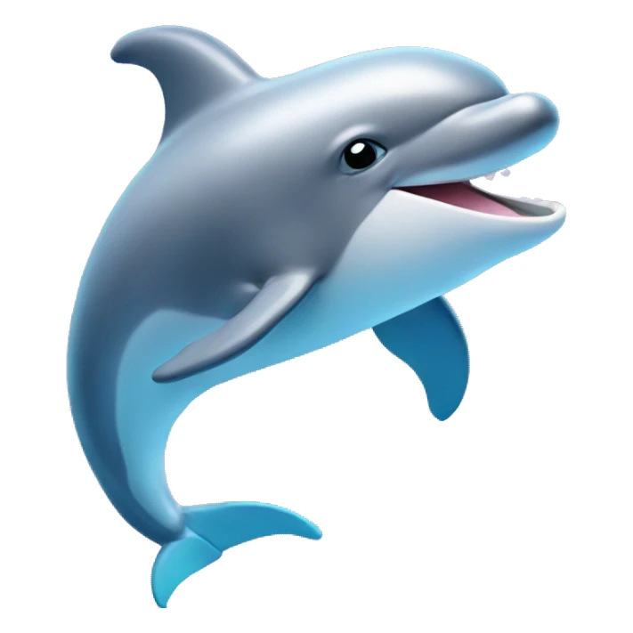 A dolphin that looks like hello kitty sticker