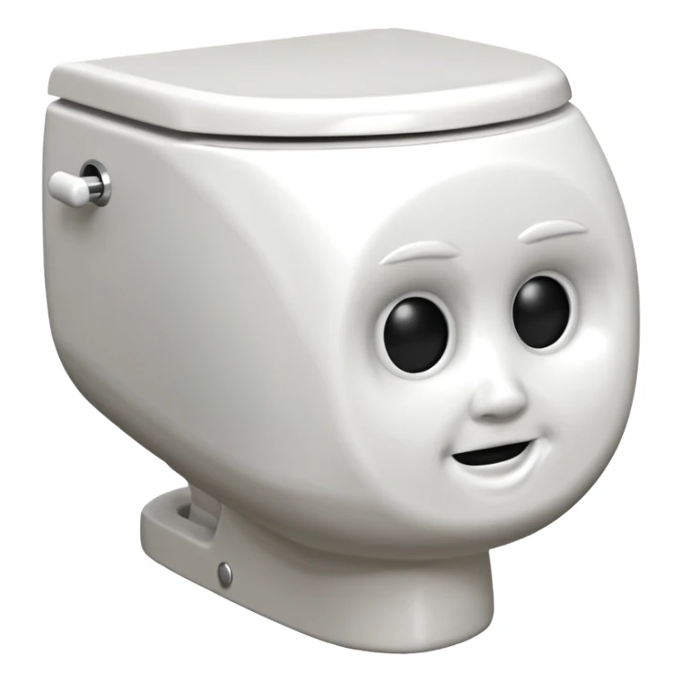 Skibidi Toilet Head + Toilet sticker