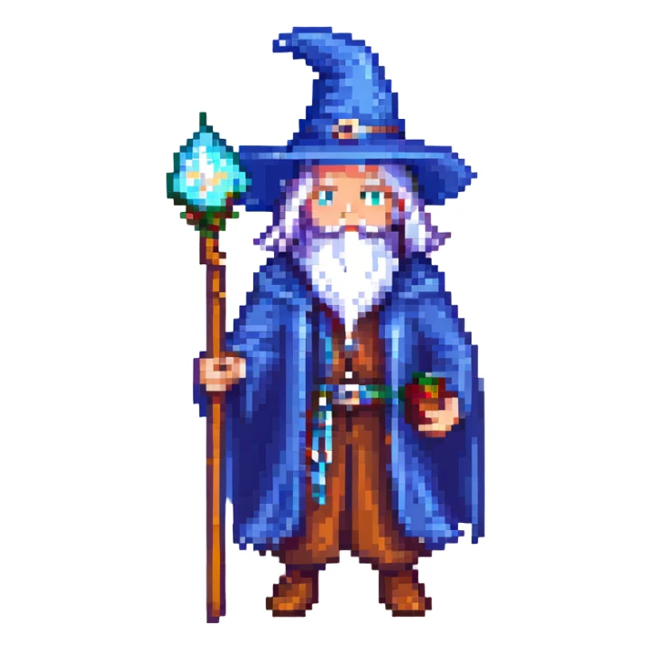 black wizard sticker