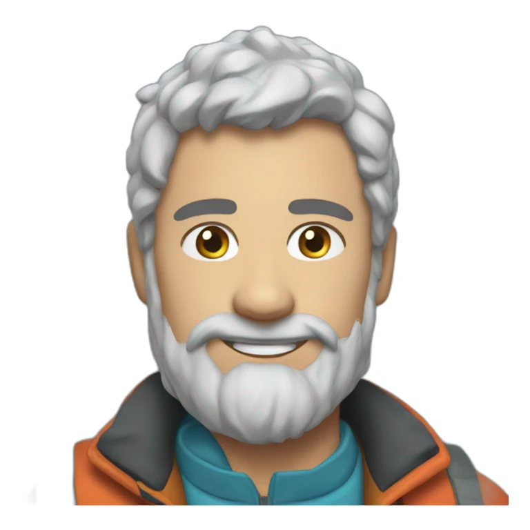 make an emoji of mount everest sticker