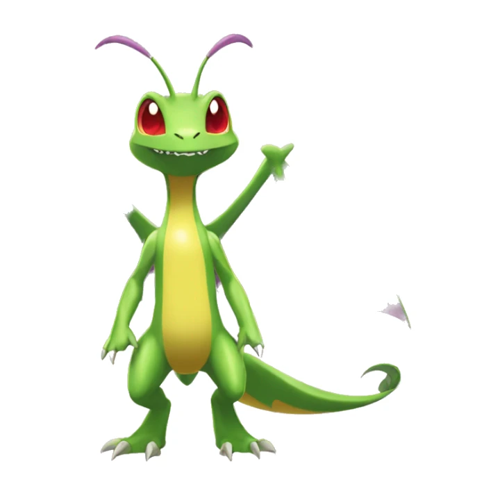 Shiny Colorful Heracross-Vikavolt-Flygon-Pokémon Full Body sticker