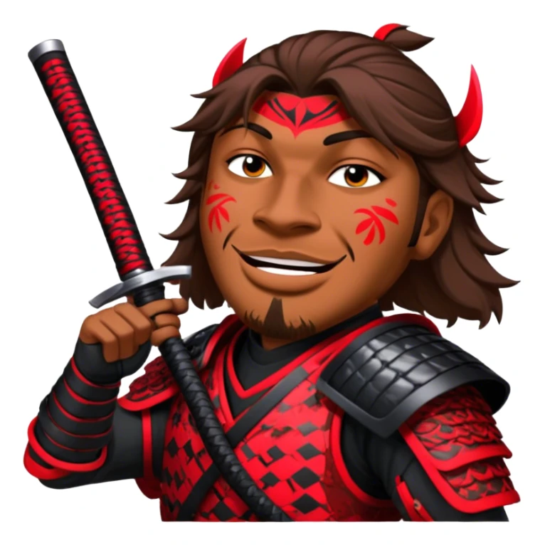 Daring Samurai sticker