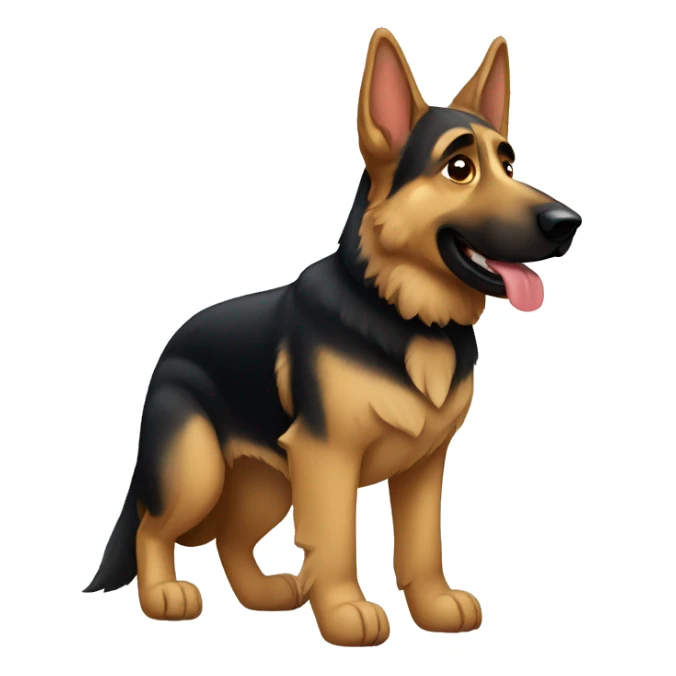 German Shepherd  sticker
